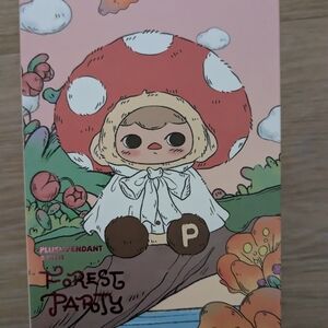 POP MART Pucky Forest Party Plush Pendant - Mushroom Baby